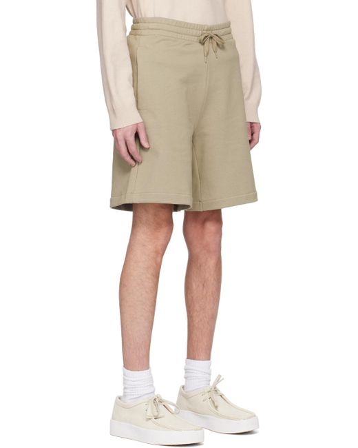 A.P.C. Natural . Khaki Colorado Shorts for men