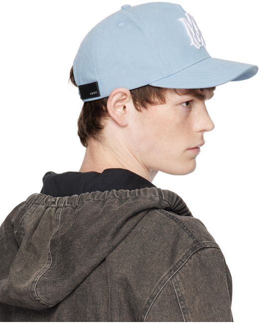 Amiri Black 'Ma' Canvas Cap for men