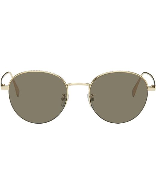 Fendi Black Gold ' Travel' Sunglasses