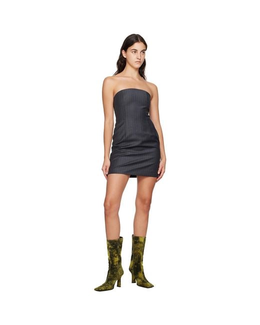 Wynn Hamlyn Black Tandi Minidress