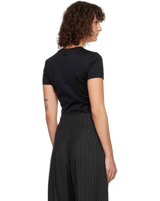 Mugler ブラック Pierced ベビーTシャツ Black