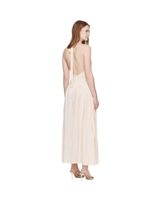 AYA MUSE Black Off Ola Midi Dress