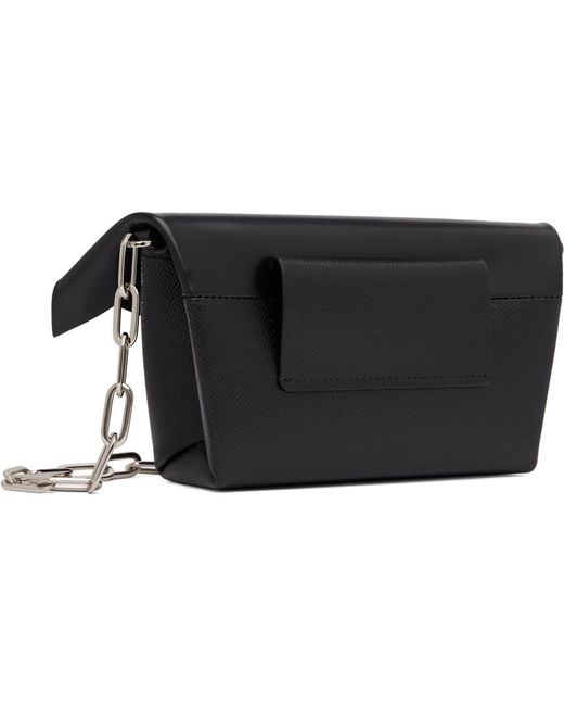 Maison Margiela Black Small Snatched Classique Bag for men