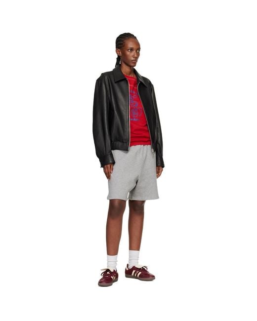 Adidas Originals Black Burgundy Samba Lt Sneakers
