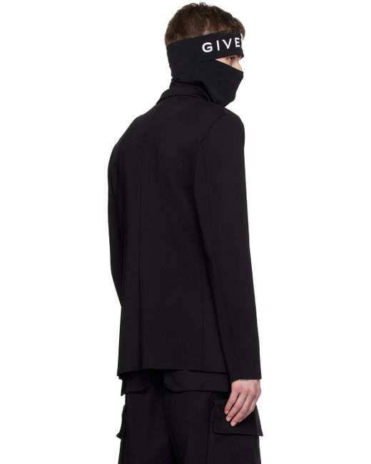 Givenchy Black U-lock Blazer for men