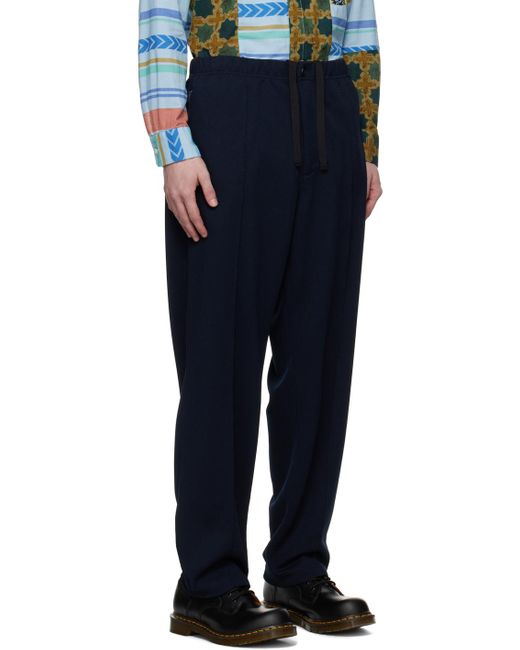 Engineered Garments Blue Navy Jog Lounge Pants for men