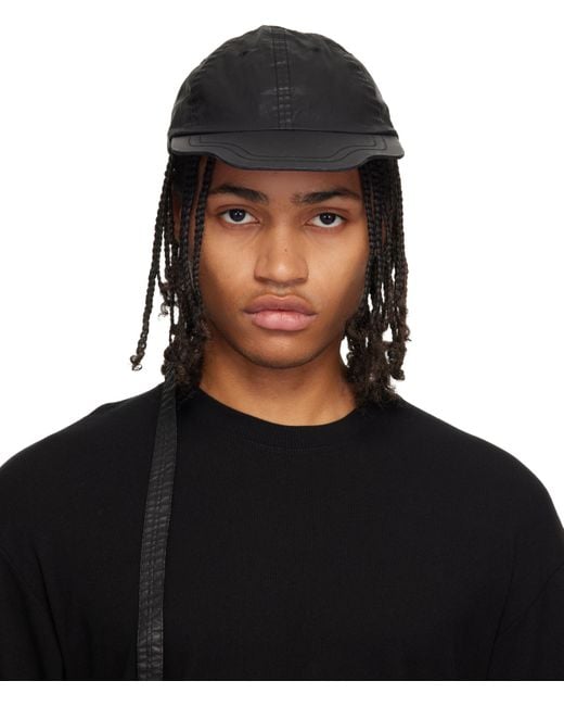 Julius Black Cap for men
