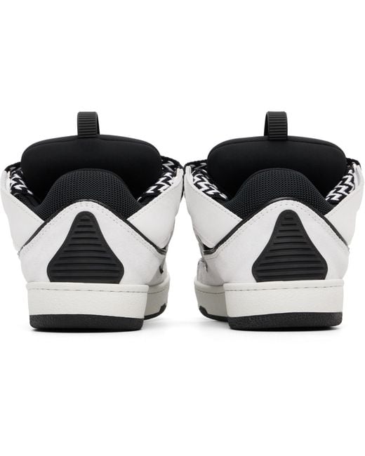Lanvin Black Curb Sneakers