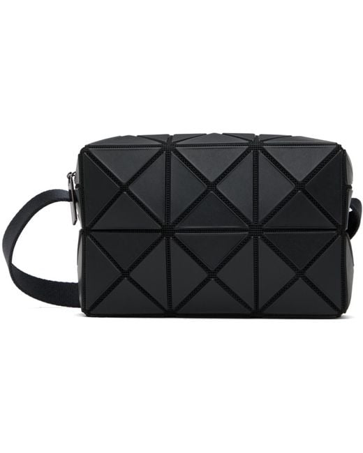 Issey Miyake Black Cuboid Crossbody Bag