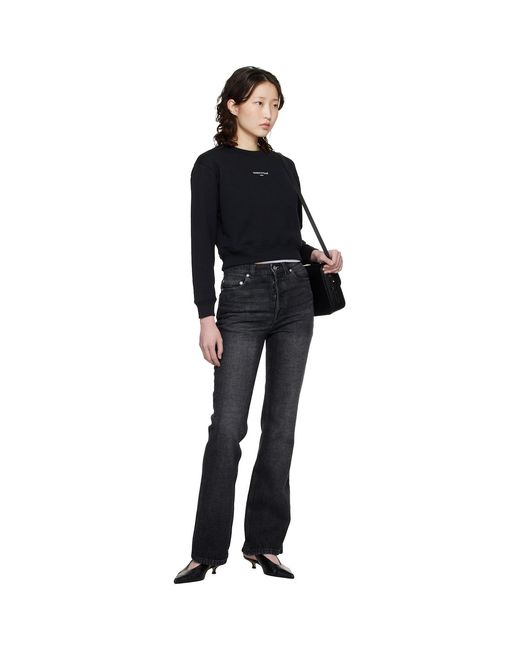 Maison Kitsuné Black Edie Large Bag