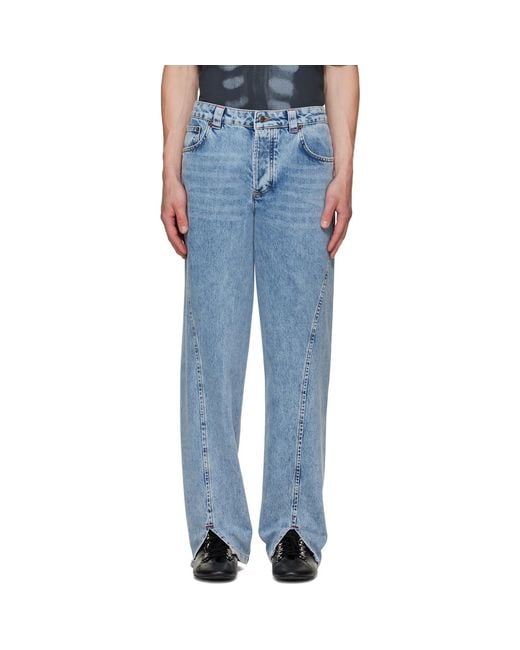 AVAVAV Blue Jonna Straight Jeans for men