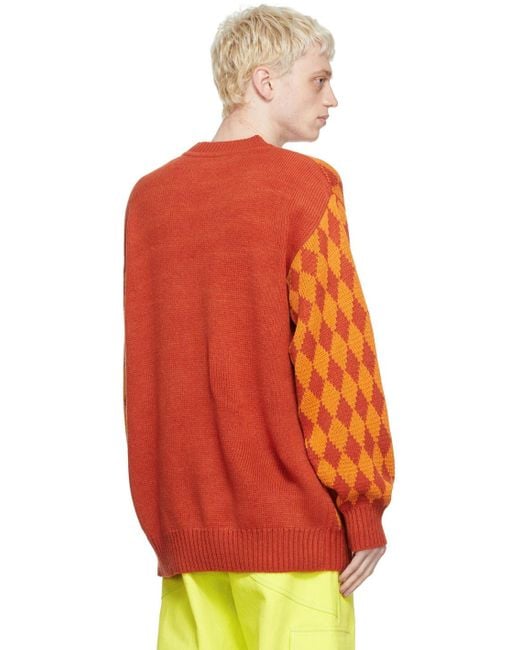 Columbia Orange Ssense Exclusive Shradha Kochhar Edition Sweater for men