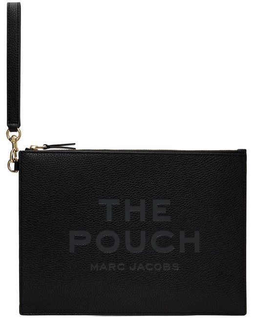 Marc Jacobs Black 'the Leather Large' Pouch