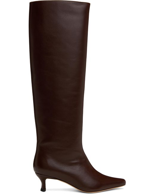 By Far Black Kitten Stevie 42 Tall Boots