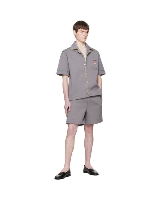 Casablanca Multicolor Jacquard Shorts for men