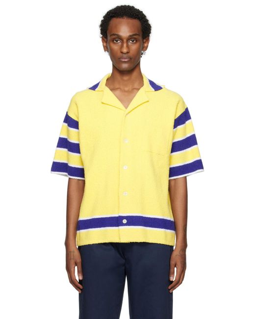 Marni Yellow Stripe Shirt for men