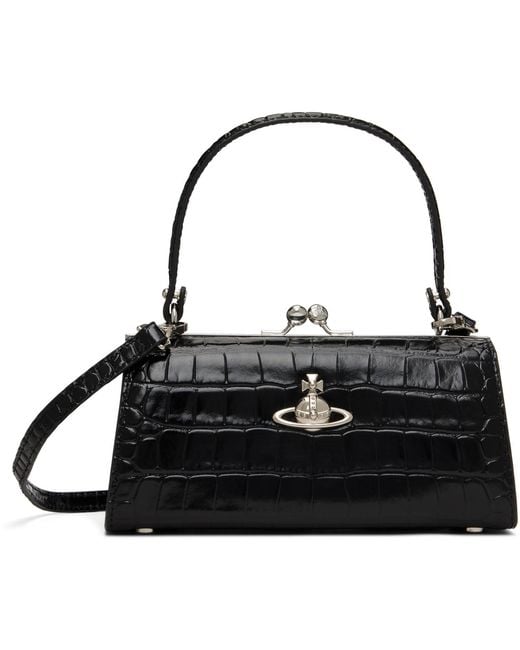 Vivienne Westwood Black Doll Xl Frame Bag