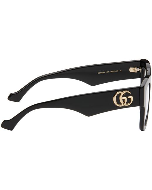 Gucci Black Square Glasses for men