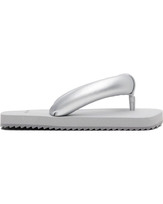 Yume Yume White Ssense Exclusive Suki Flip-Flops