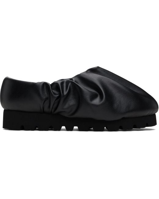 Yume Yume Black Camp Low Loafers for men