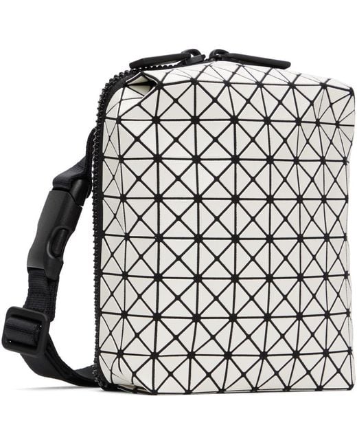 Issey Miyake Black Beetle Metallic Bag for men