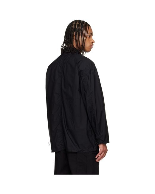 Nanamica Black Light Weight Field Jacket for men