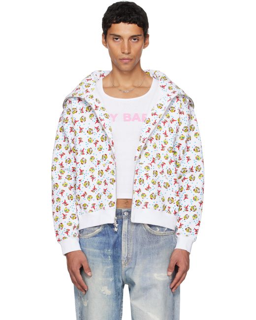 Ashley Williams Shrunk Baby Hoodie in White for Men | Lyst Canada