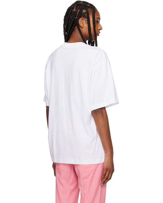 T-shirt droit blanc Marni en coloris White