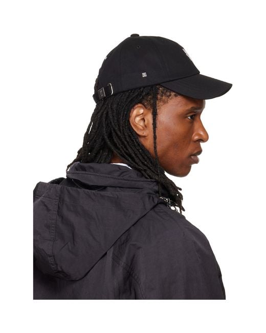 Wooyoungmi Black Logo Ball Cap for men