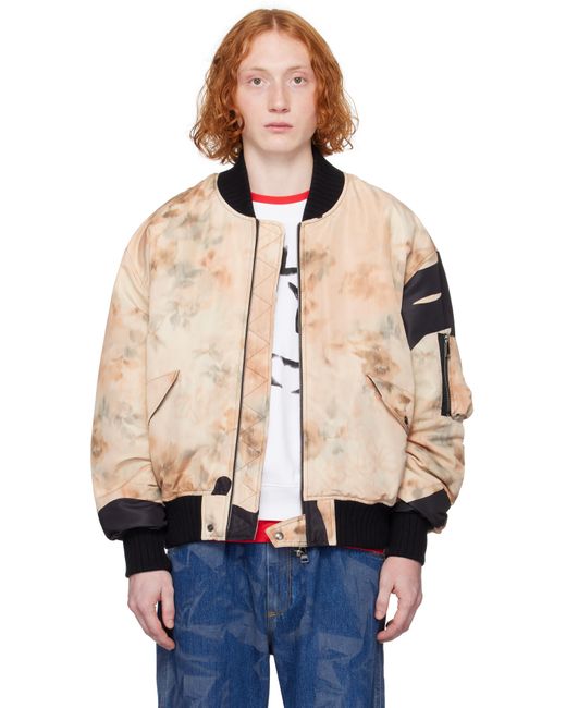 メンズ Vivienne Westwood ベージュ Bernardo ボンバージャケット Blue