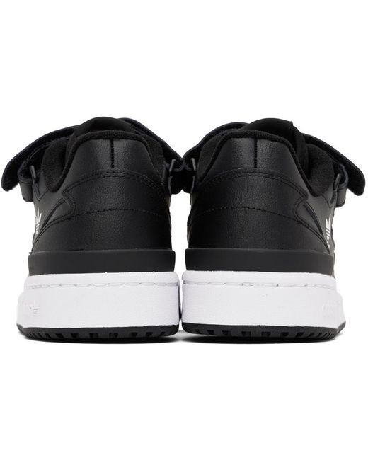 adidas Originals Black & Blue Forum Low Sneakers for Men | Lyst Canada