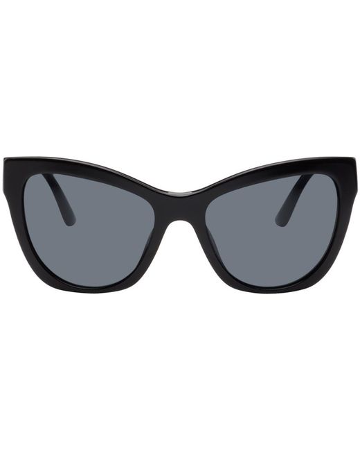 Versace Black Cat-eye Acetate Sunglasses