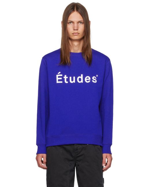 Etudes Studio Blue Études Story 'études' Sweatshirt for men