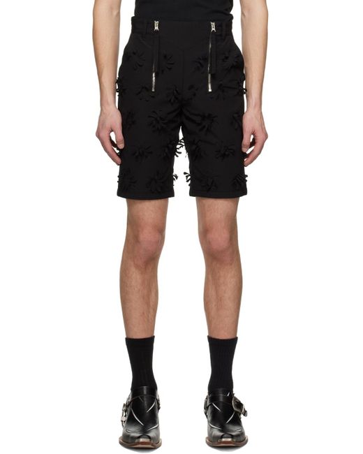 JUNTAE KIM Black Ssense Exclusive Shorts for men