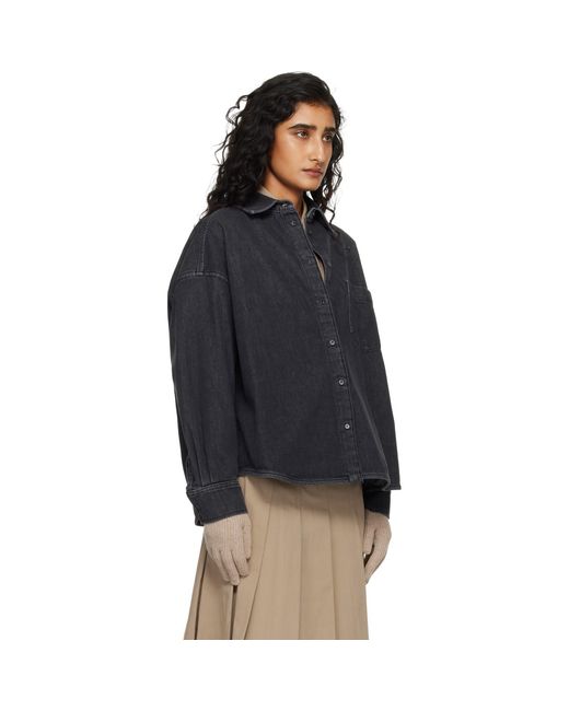 Weekend by Maxmara Blue Foggia Denim Shirt