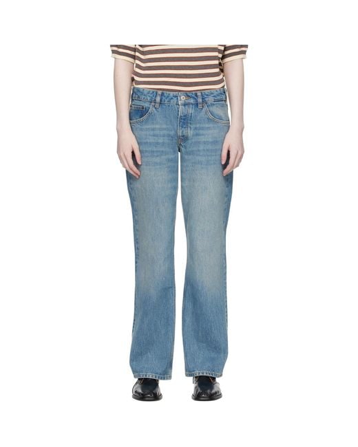 Jeanerica Blue Kyoto Droit Jeans
