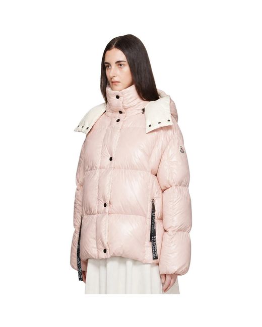 Moncler Pink Parana Down Jacket