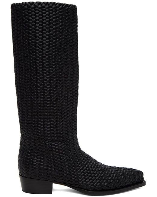 Bottega Veneta Black Ripley Boots for men
