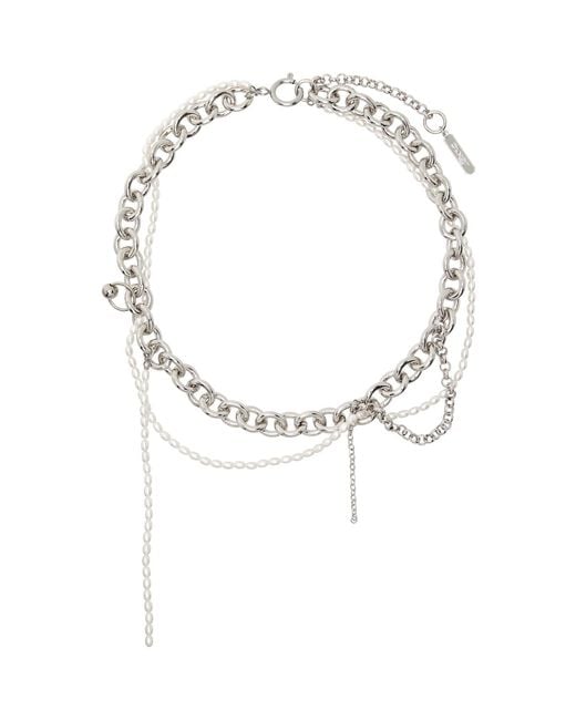 Justine Clenquet Metallic Salem Necklace