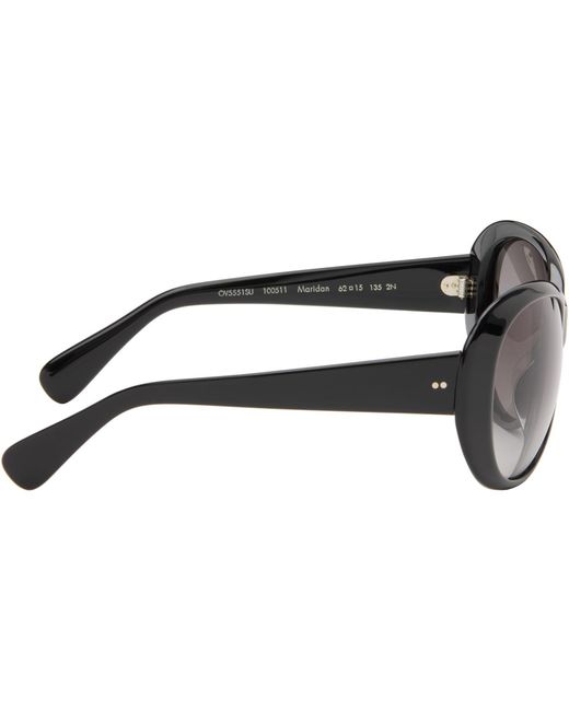Oliver Peoples Black Maridan Sunglasses