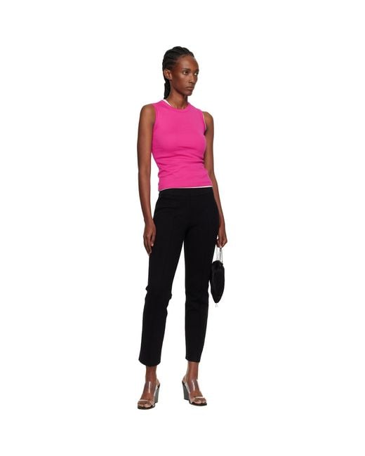 Flore Flore Pink Esmé Tank Top