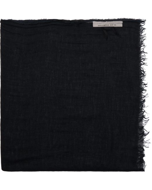 メンズ Rick Owens ブラック Hollywood Sandy Mega ストール Black