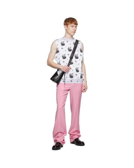we11done White Cotton Vest for men