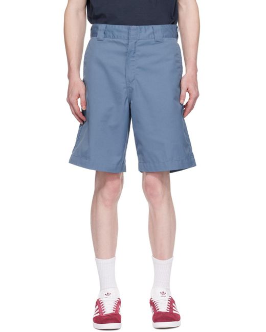 Carhartt Blue Craft Shorts for men
