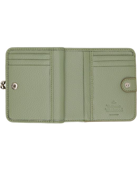 Vivienne Westwood グリーン Frame Pocket 財布 Green