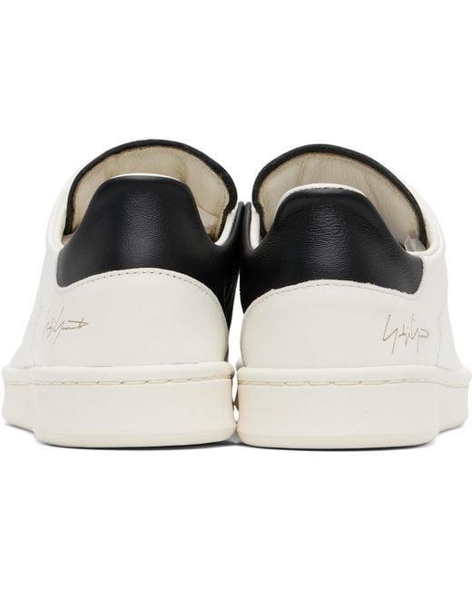 Y-3 White Diagonal Stan Smith Sneakers for men