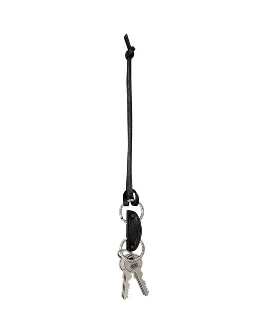 Balenciaga Metallic 'Le City Keys' Keychain for men