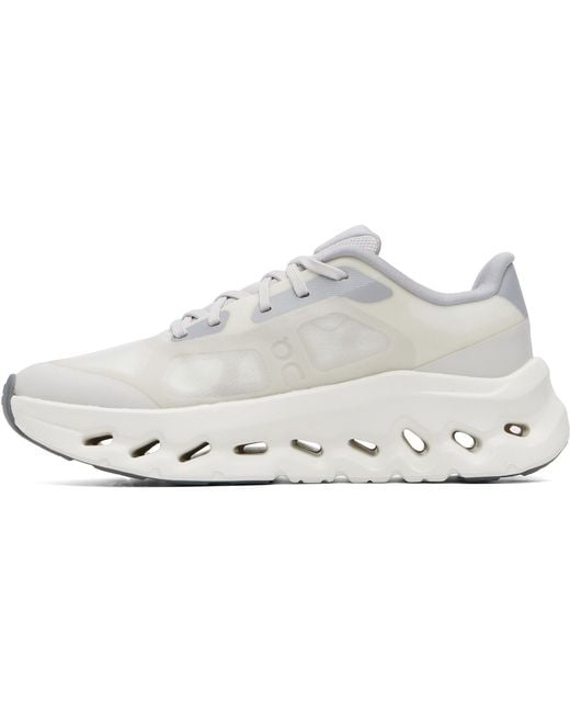 On Shoes White Cloudtilt Remix Sneakers