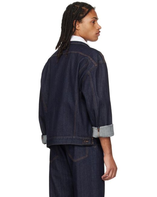 The Row Blue Orson Denim Jacket for men