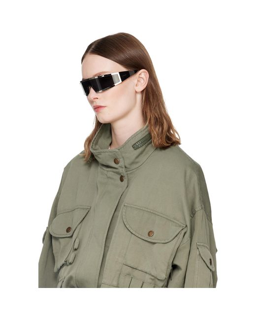 Givenchy Gray Square Sunglasses